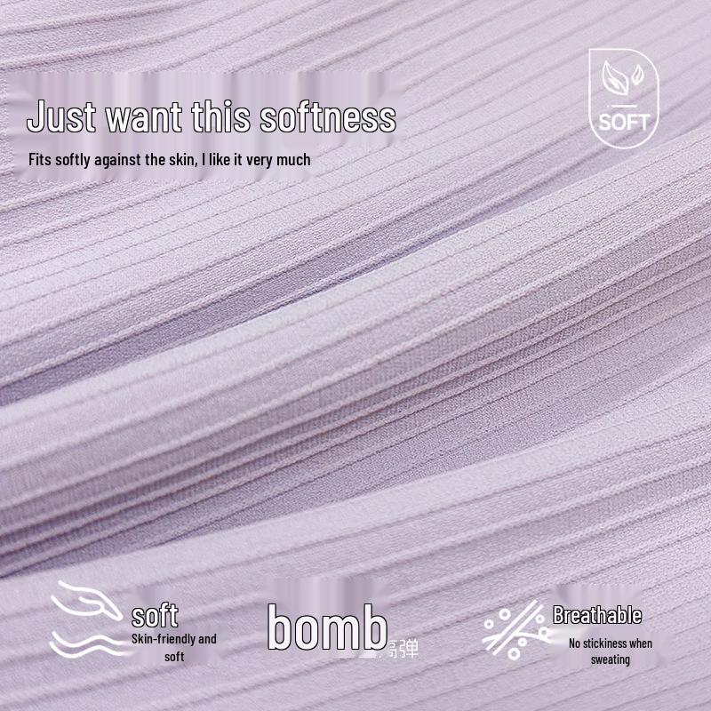 Seamless Women's Fitness Top with Built-in Chest Pad - Nude Feel Short Sleeve for Yoga & Running