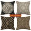 Bohemian Geometric Pattern Throw Pillow Covers Pattern Cushion Cover Suitable For Sofa Bedroom Car Pillow Cover