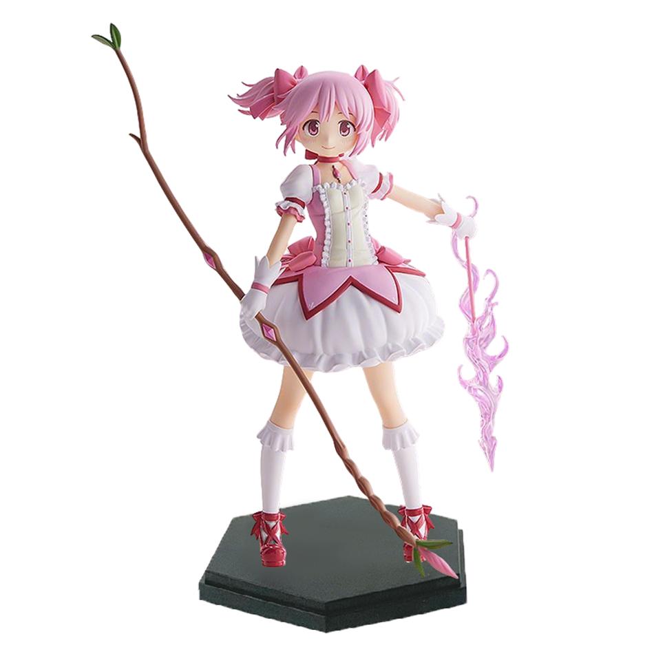 New PMMM Magical Girl Anime Figure Kaname Madoka Action Figure 2 Kinds Kawaii Figurine Cute Loli Collection Model Toy Gift