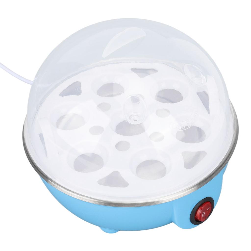 Chicken Egg Cooker Make Up to 7 Large Boiled Eggs Anti Dry Burning Automatic Power Off Egg Poacher with Heating Plate