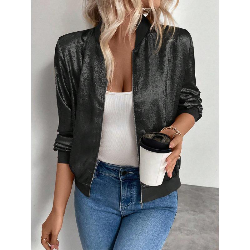 Spring and Autumn Fashion Slim Fit and Casual Women's Short Jackets
