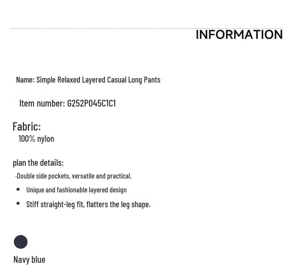 GREEN BELT Women's Functional Patchwork Relaxed Straight-Leg Pants