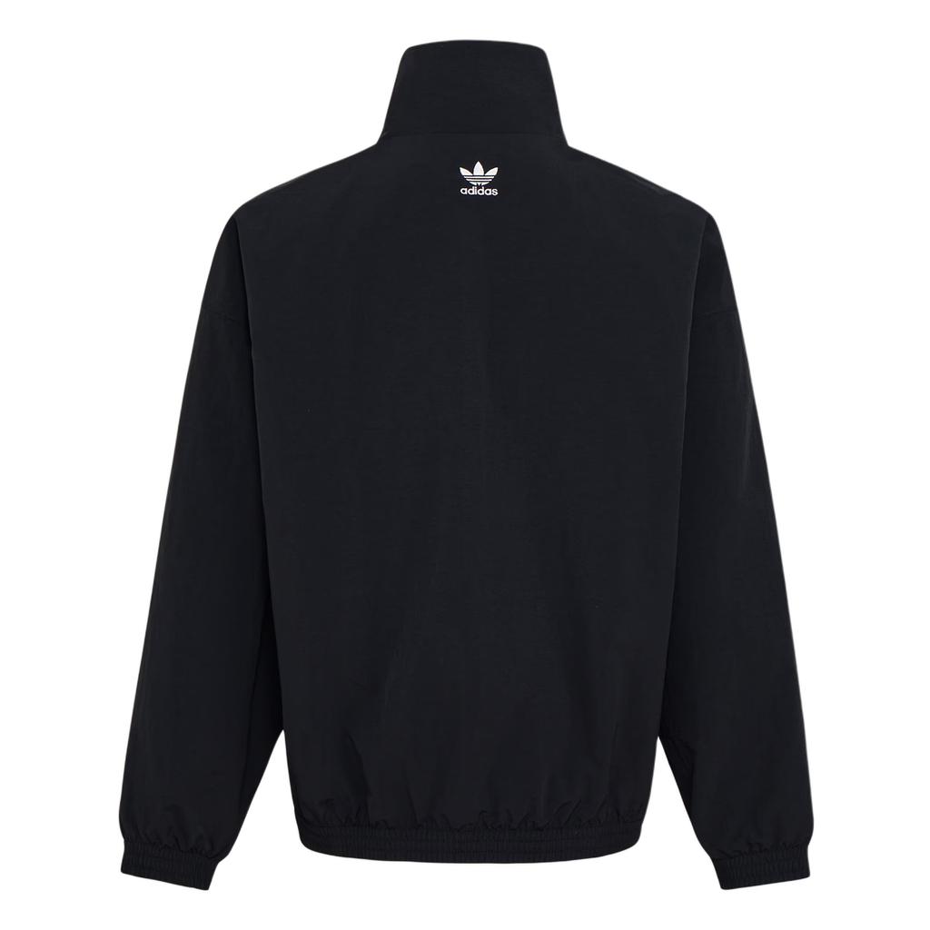 Adidas Originals Woven High Neck Sports Stripe Zip Casual Jacket Kids Jacket KW1181