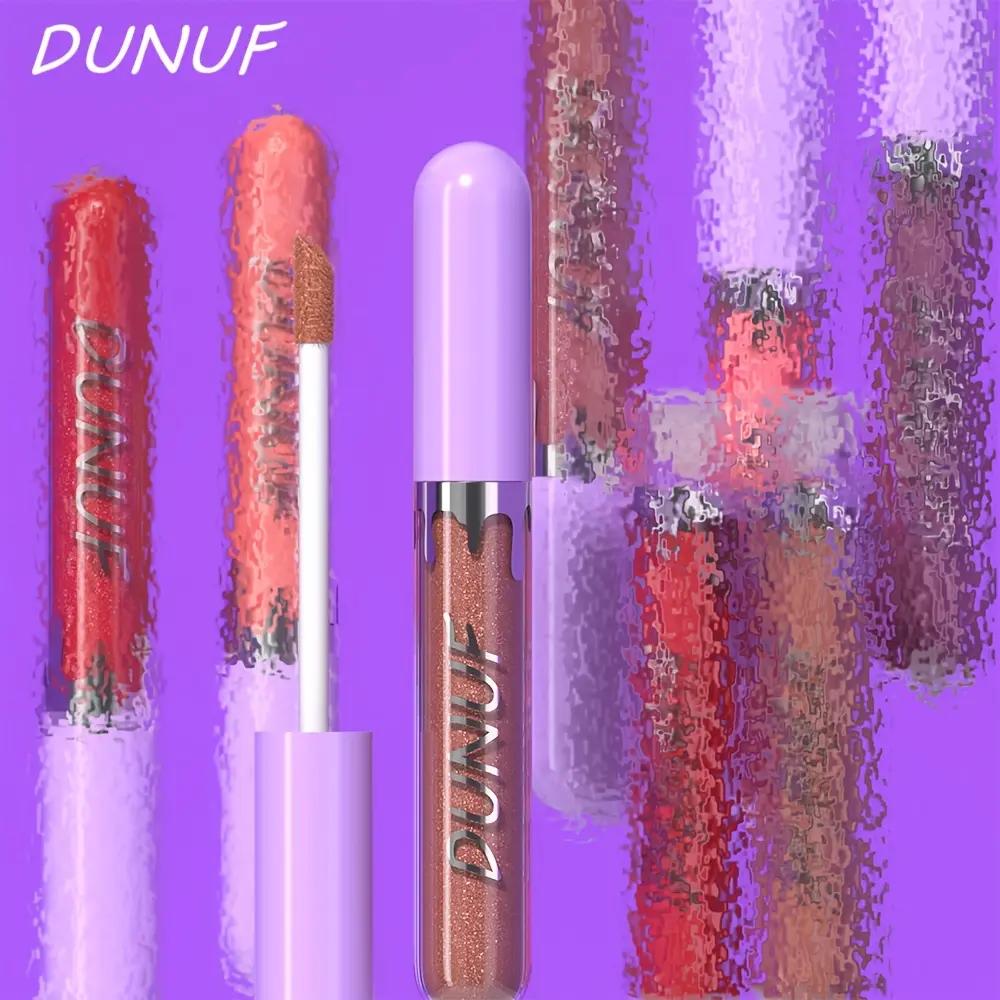 Dunuf Moisturizing and Illuminating Lip Gloss, 5 Units