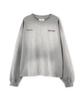Avirex WEB LIMITED Belle LINE SPRAY L/S T-SHIRT, Women's, Light Gray, Size 023, Size Small, 783-5130701