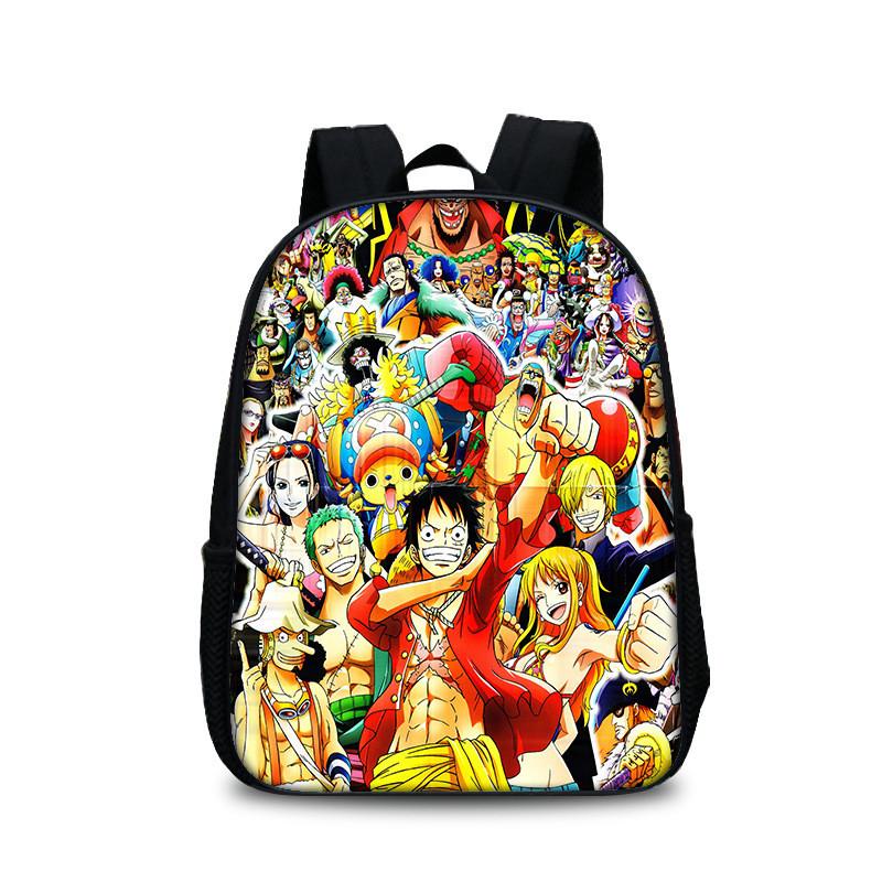 One Piece Backpack For Kids With Nylon Material And Adjustable Straps For School And Daily Use