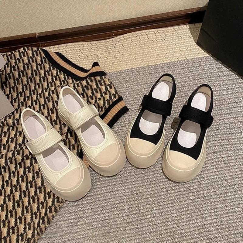 Fashion Women's Shoes 2025 Canvas Women's Vulcanize Shoes Platform Outdoor Women Sneakers Solid Shallow Round Toe Ladies Casual Sneakers