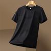 Camiseta de Manga Corta de Seda de Hielo Camuflada para Hombre, Camiseta Fina Holgada de Secado Rápido, Ropa Deportiva para Correr, Top Elástico para Hombre, Talla Grande