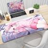 Game Blue Archive Kawaii Sorasaki Hina Mousepad Non-slip Computer Keyboard Mat Large PC Rubber Accessories Office Cabinet Carpet
