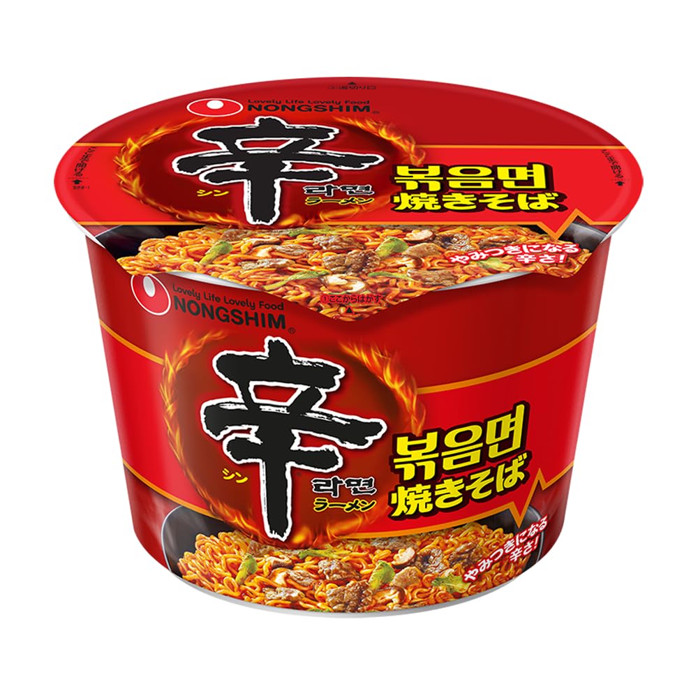 Nongshim Shin Ramyun Yakisoba Cup 105g x 12 packs