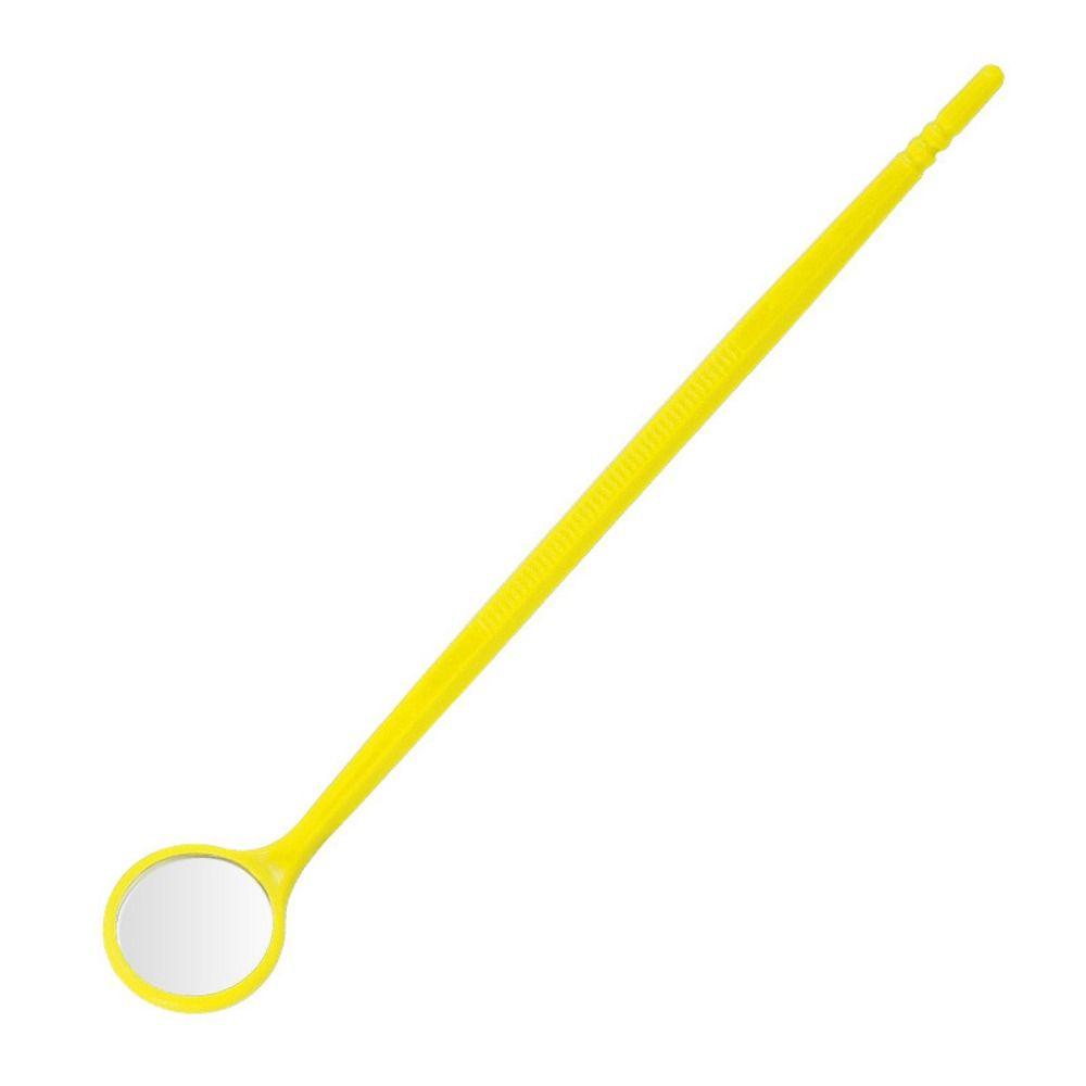 Simple Disposable Mouth Mirror Non-slip Safety Plastic Dental Tooth Mirror Anti-fog Inspection Mirror Dentist Tool