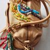DIY Handmade Bead Keychain Hanging Decoration Car Key Ring Fashion Bag Keychain  Jewelry Gift