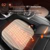 USB Electric Heated Car Seat Cushion - Warm Auto Seat Cover for Autumn/Winter