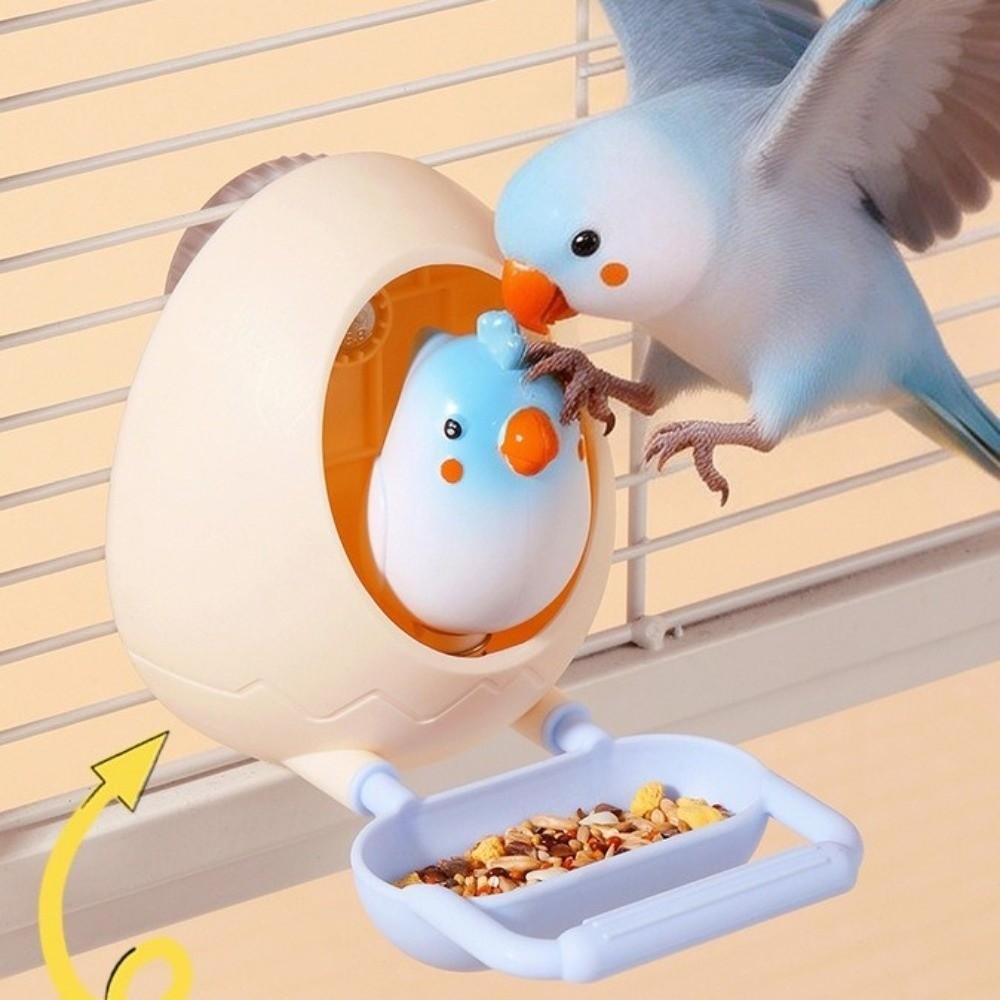 Detachable Parrot Feeder Toy Bite Resistant Parrot Training Toy Bird Food Dispenser Cage Accessory