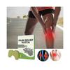 80pcs Knee Patch Wormwood Knee Sticker Plaster Extract Analgesic Cartilage Pain Relieving Patch