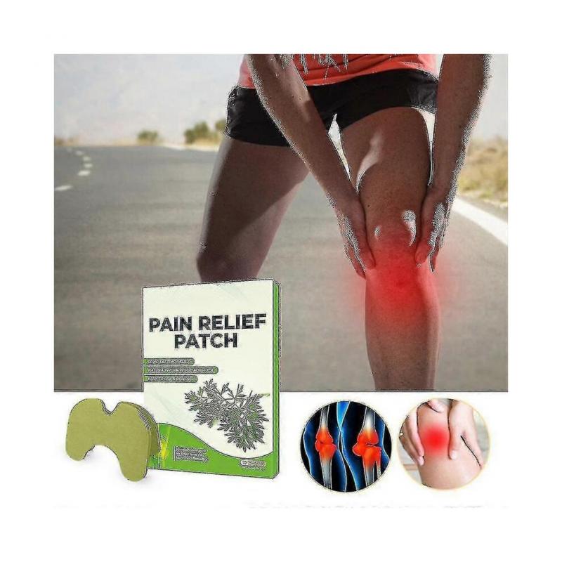 80pcs Knee Patch Wormwood Knee Sticker Plaster Extract Analgesic Cartilage Pain Relieving Patch