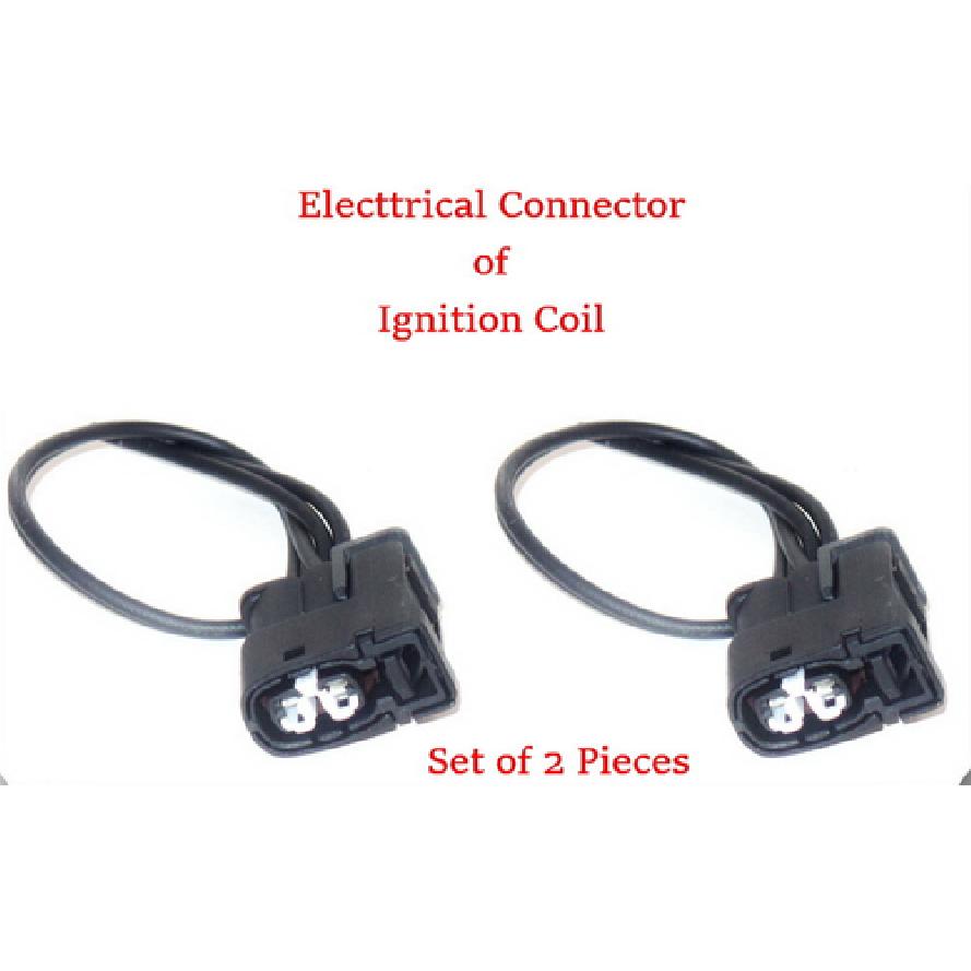 2 Connectors of Ignition Coil Fits: 0K24718100A Sephia Spectra 1998-2004 1.8L