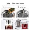 Buydeem Glass Tea Infuser Cup with Handle 350ml