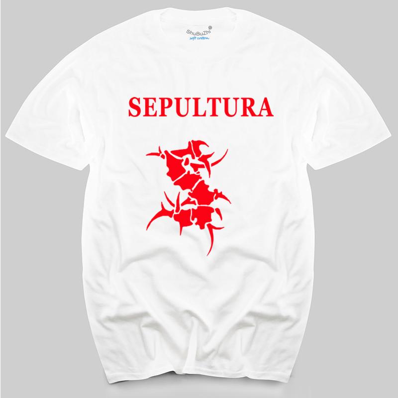 Unisexs Tshirt pattern SEPULTURA 2 summer style new arrived Unisexs top tees brand tshirts S
