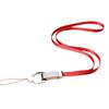 Adjustable Nylon Phone Lanyard Strap Featuring Secure Metal Lobster Clasp, Multifunctional For Neck Or Wrist Attachment