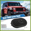 Manual Transmission Gear Shift Lever Boot for Jeep Wrangler 2007 2008 2009 2010 Shift Boot Cover Replaces 52060069AC 52060069AB 52060069AD Vehicle