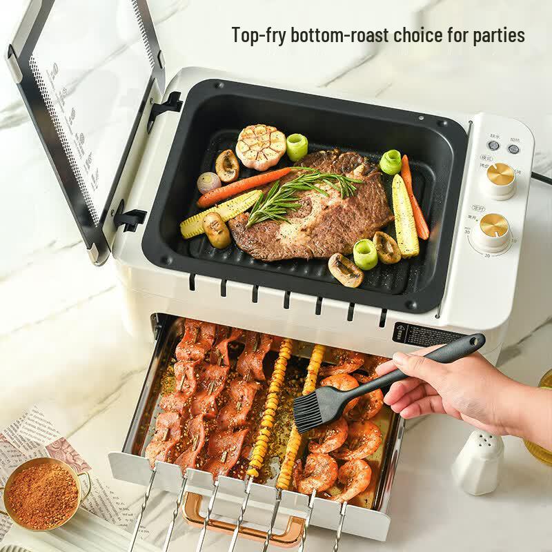Liven G-26 Automatic Rotating Electric BBQ Grill CN plug (adapter included)
