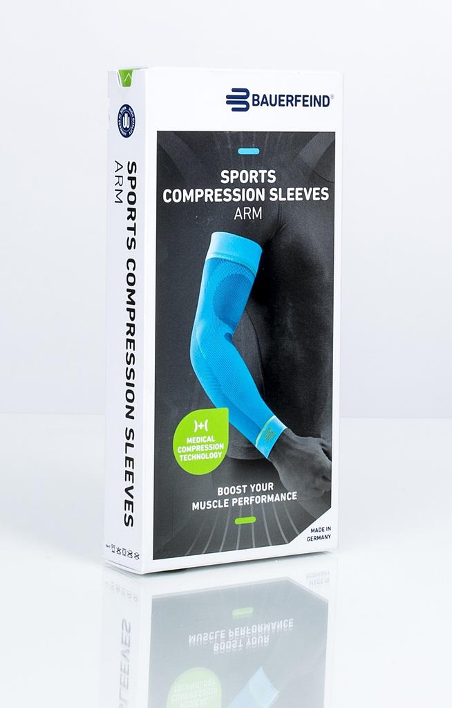Bauerfind SPORTS COMPRESSION SLEEVES ARM Sports Arm Sleeve Made In Germany Compression Suppresses Muscle Vibration Promotes Energy [BAUERFEIND]