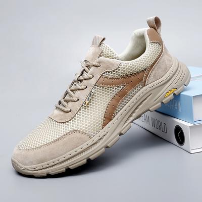 Mode Neue Laufschuhe für Herren Atmungsaktive Sportschuhe Leichtgewichtige Mode Sommer-Sneaker Rutschfestes Herren-Trekkingschuhwerk Trainer