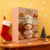Juladventskalender 2025 med akrylhänge 24-dagars nedräkningslåda Multifunktionell dekoration för barn familj