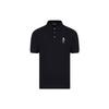 Ss22 Solid Color Cartoon Eagle Patch Short Sleeve Polo Shirt Men Polo Shirts Dark-Blue 3L1FAU-1JTKZ-0920