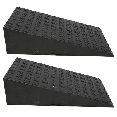 1 Set Starting Block Pedals with Skid Resistance Stripe Thicker Starting Block Plastic Pedals for Sports Training
