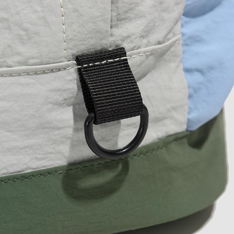 Outdoor Color Contrast Backpack Lightweight Student Color Contrast Schoolbag Travel Backpack