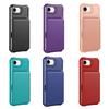 Peněženka Držák na karty RFID Blokování Magnetický stojánek Pouzdro na telefon pro iPhone 16E 16 Plus 15 Pro Max 14 13 mini 12