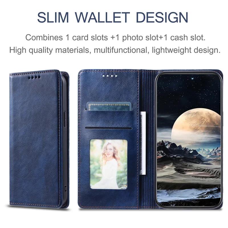 Flip Leather Case For Huawei P60 P50 P40 P30 Lite P20 Pro P Smart 2025 Wallet Book Phone Cover