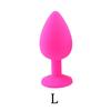 3Pcs/Set Safe Butt Plug With Crystal Detachable Jewelry Anal Plug Vagina Clitoris Vibrator Sex Toy