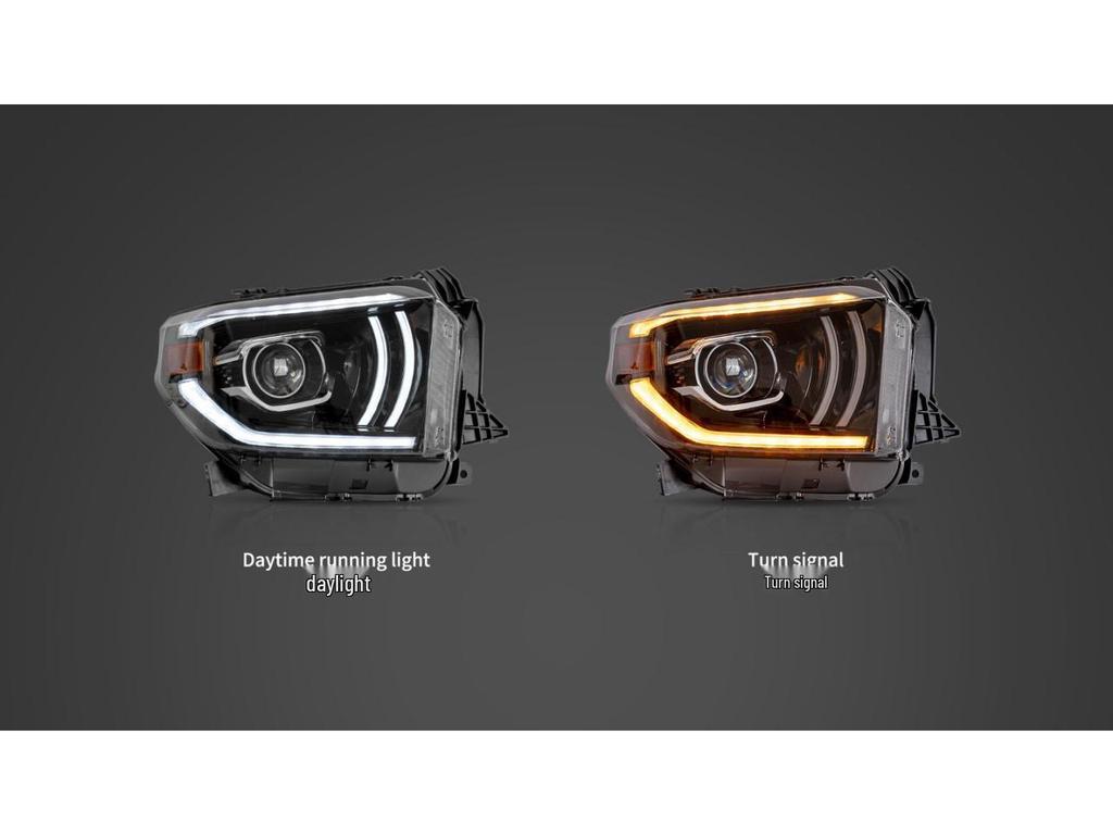 VLAND Headlight Assembly for 2014-2018 Toyota Tundra Modification