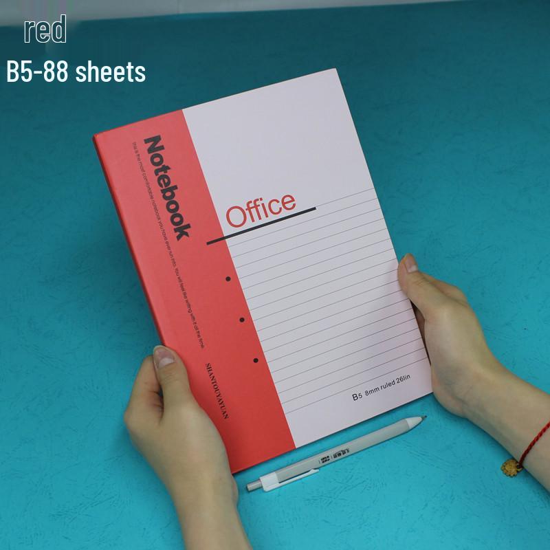 Großes Hardcover-Notizbuch - A4/B5/A5 Schülerheft, Tagebuch, Kassenbuch