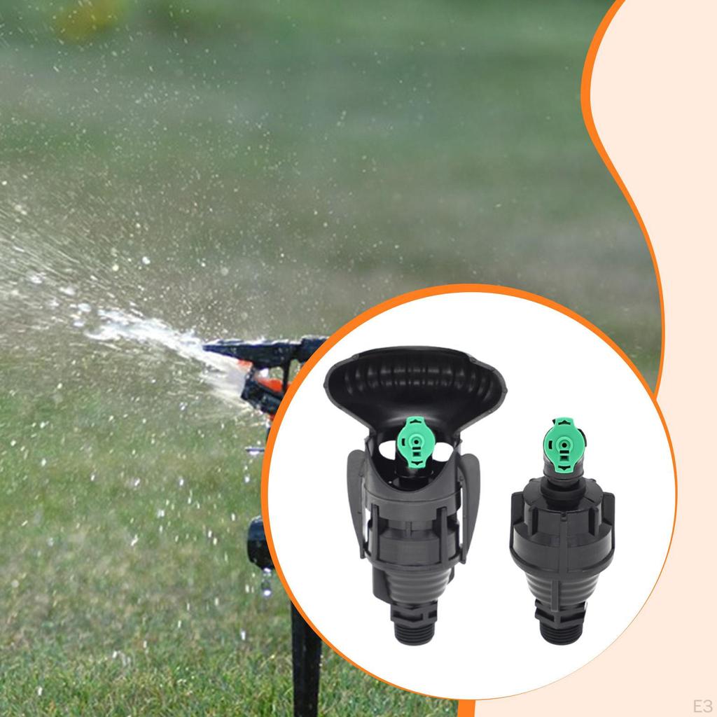 360° Rotating Automatic Sprinkler Head for Garden And Lawn, Ideal Refreshing Green