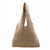 Knitted Boho Bag, Fashionable, Spacious, Beach Shopper Bag