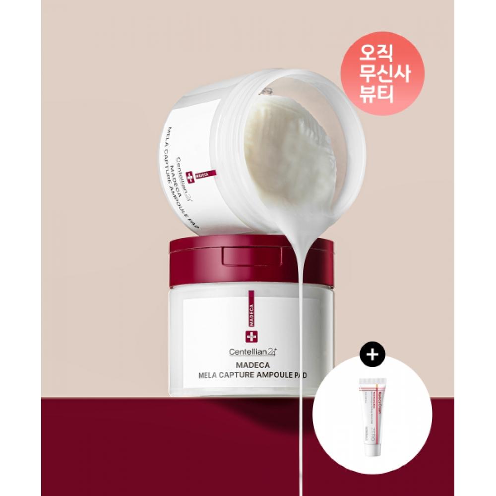 Centellian24 [trace Toning] Mela Capture Ampoule Pad 60 Sheets  2 Packs + Time Reverse Zero 15ml Free