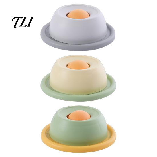 Katzen Napf für Nassfutter Slow Feeder Leck Napf, Interaktives Haustier mit Rotierendem Ball, Langlebig Grad Rutschfest Hund Orbital Design Joghurt, Knochenbrühe