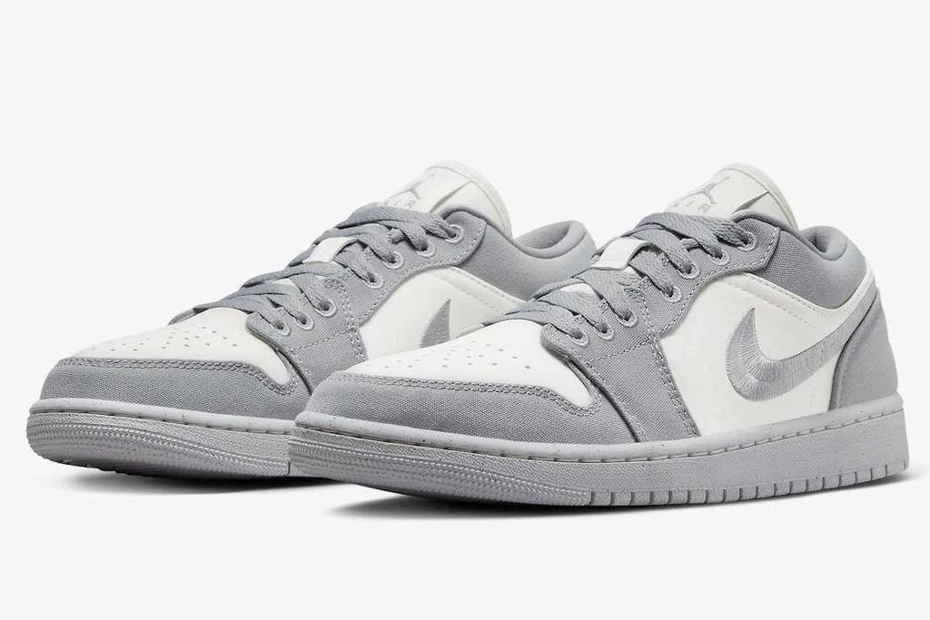 DV0426-012 Nike WMNS Air Jordan 1 Low Light Steel Grey