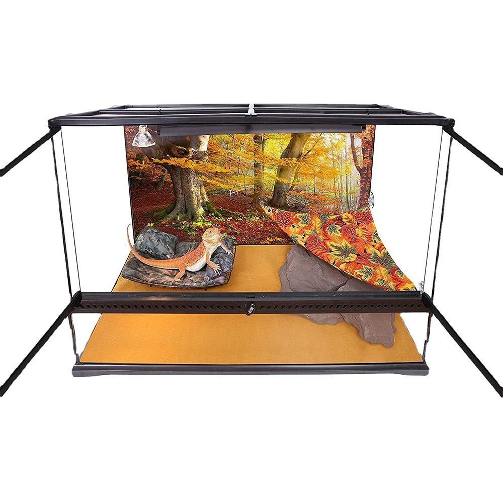 Comfortable Geckos Bed Mats Waterproof Reptile Mat Hammock Swing Toys  For Reptile Snake Climb