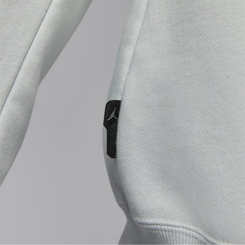 Jordan Brkln Flc Ft Crew 24 Gc Sport Rundhals-Pullover Langarm-Sweatshirt Damen-Sweatshirt Weiß HV8954121