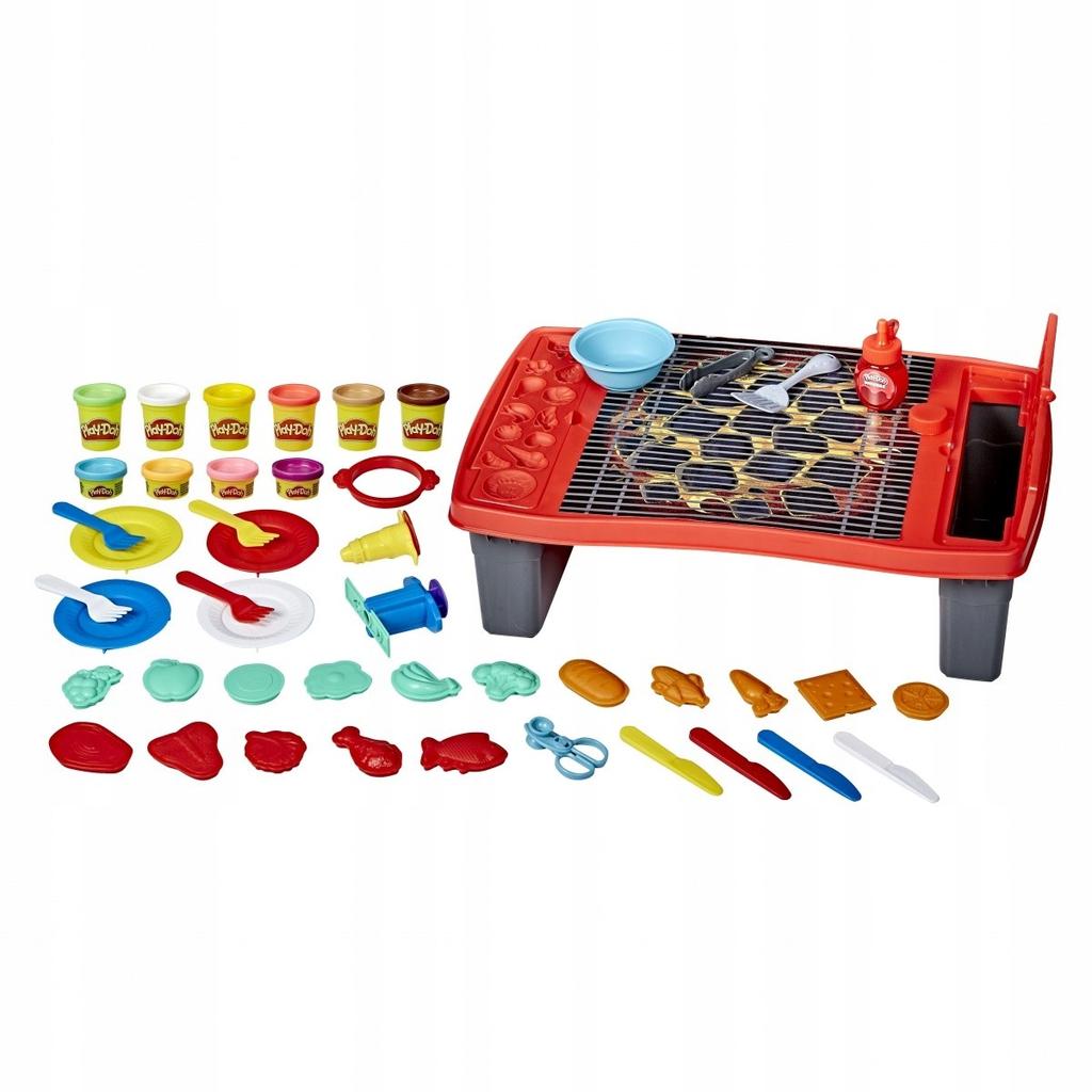 Play Doh E8742 Großes Grill-Knete-Set