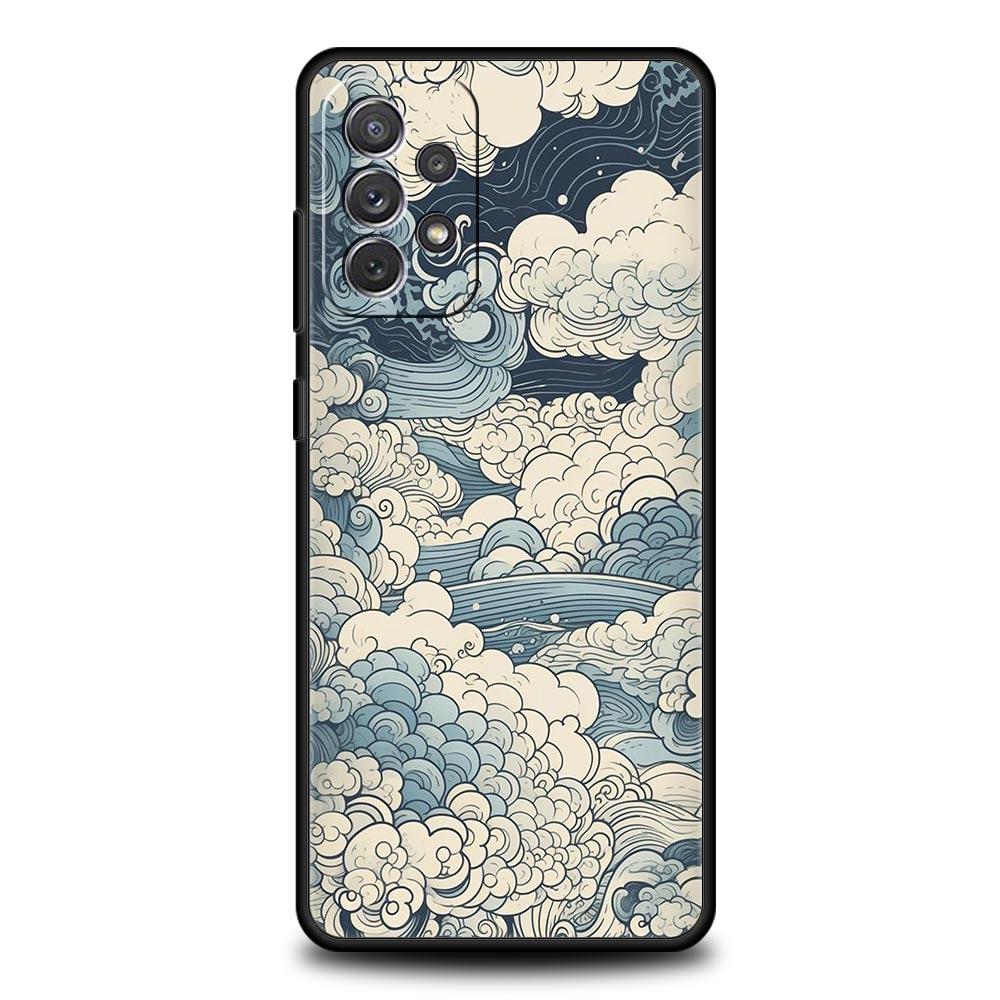 

Японский пейзаж Чехол для телефона для Samsung A51 A71 A21S A12 A11 A15 A25 A31 A41 A32 A23 A33 A53 A73 A03S A05S A13 5G A72 Samsung A41