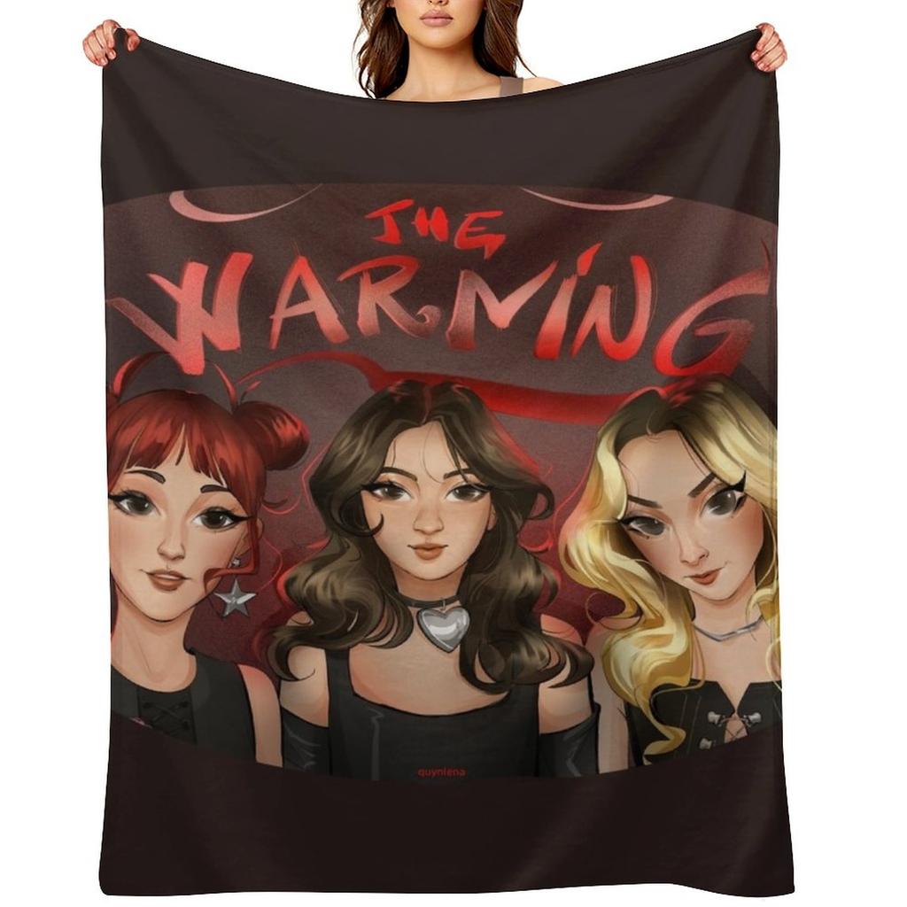 The Warning Fanart Throw Blanket Soft Plaid christmas gifts Personalized Gift Decorative Sofas Blankets