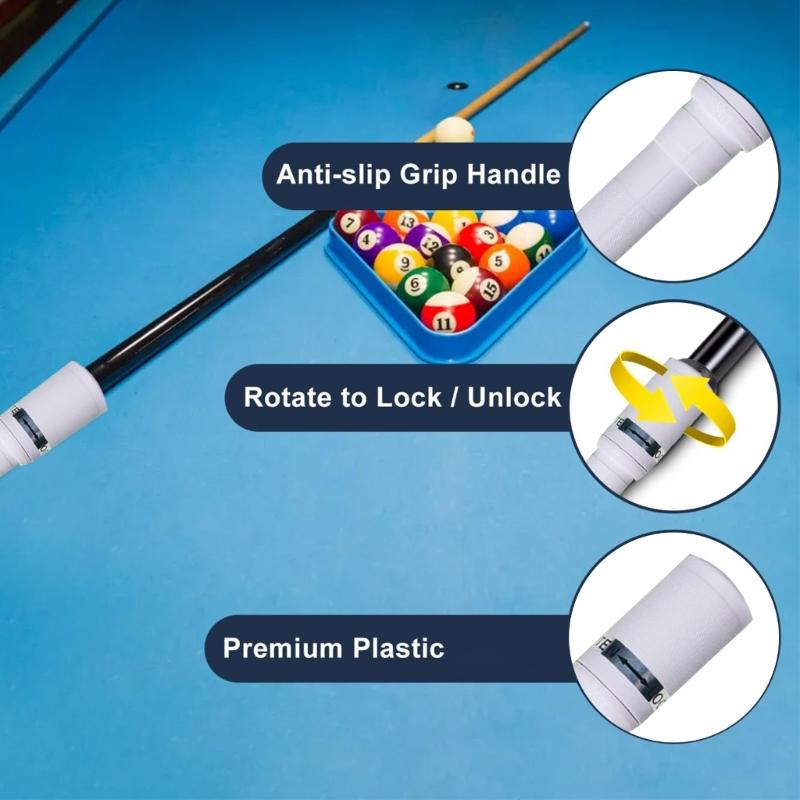Billiard Pool Cue Extender Lengthener Light Weight Pool Stick Billiards Cue Butt End Extender Billiards Accessories