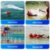 12mm Reflective Floating Rescue Rope with Floating Ring, 100m
