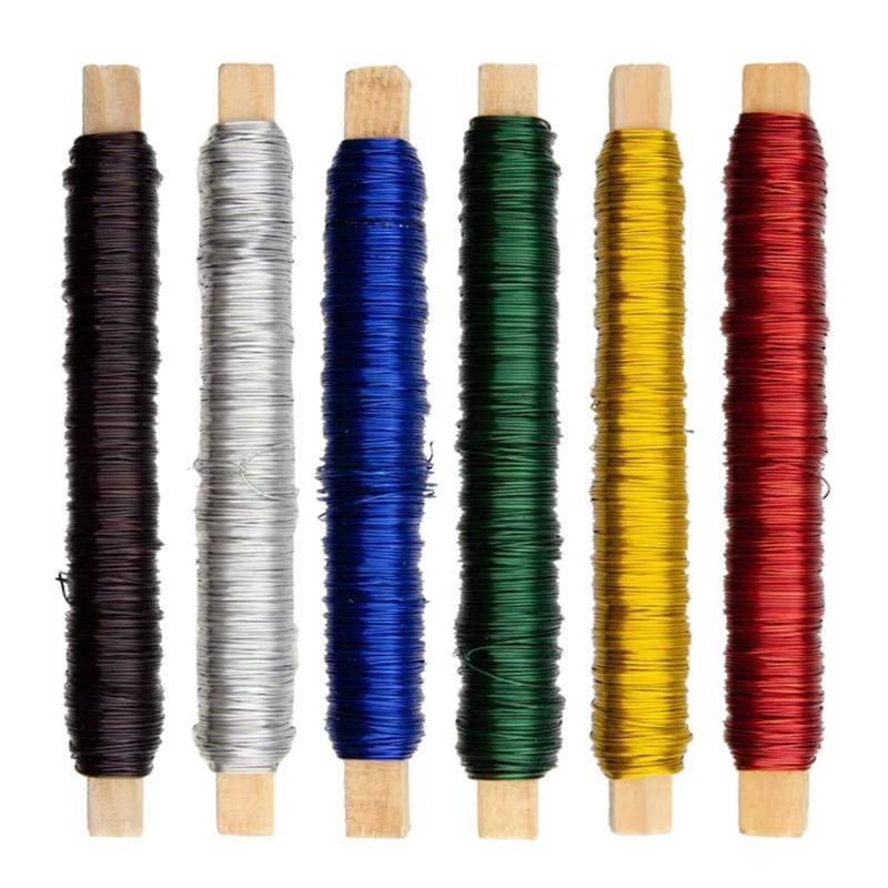 Wire Rolls for Jewelry Making Thin and Flexible Binding Wires Garden Flowers Plant Wire Practical Jewelry Making Tool